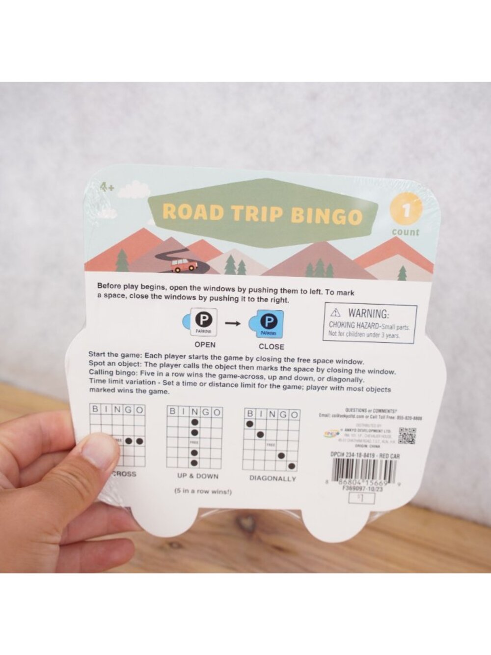 Set of 3 Road Trip Bingo Game Set For Kids & Families Brand New Sealed - Picture 7 of 7